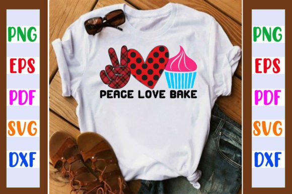 Download Peace Love Bake Sublimation Download - Premium Bundle