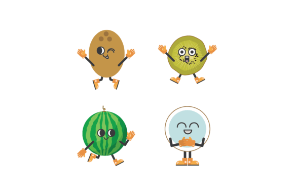 Download Kawaii Fruit Graphic Design Bundling - Fruit graphic Collection