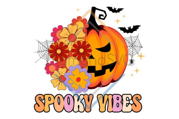 Download Retro Spooky Vibes Sublimation Download - Premium Resources