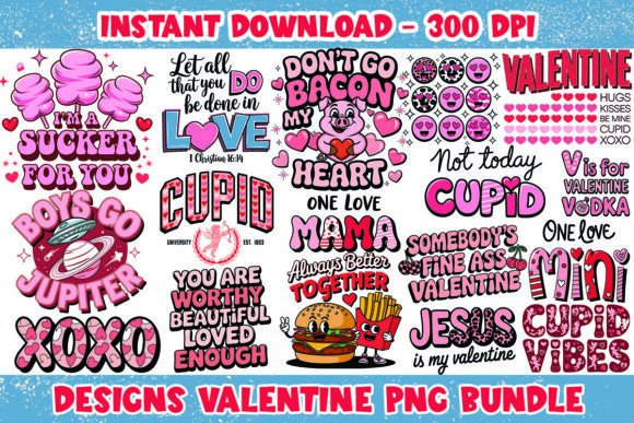Download Valentine Quotes PNG Bundle Sublimation - Bundle sublimation Collection